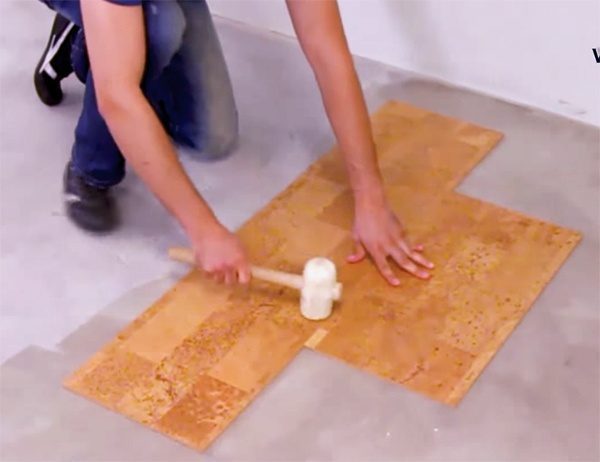 Hot Yoga Flooring Glue Down Cork Tiles - Cancork