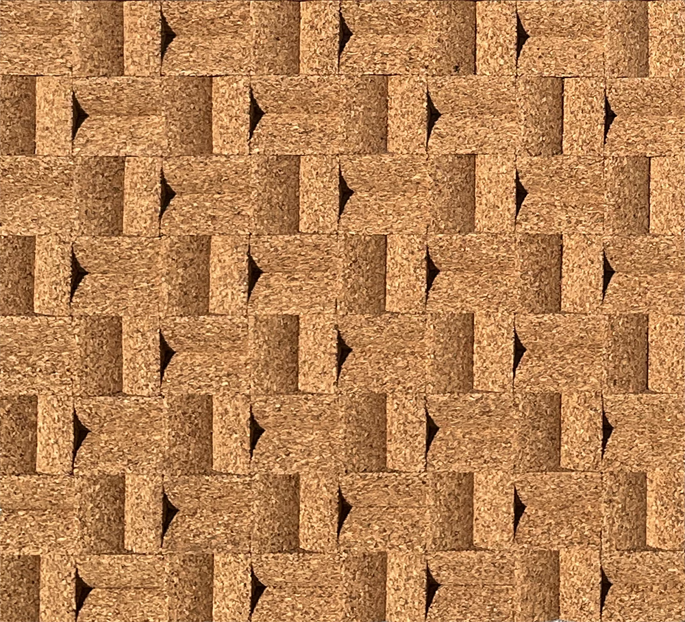 Wood Cubes - 25/64 (10mm) - Cork Wall Tiles (WWoCu10) - ICork Floor