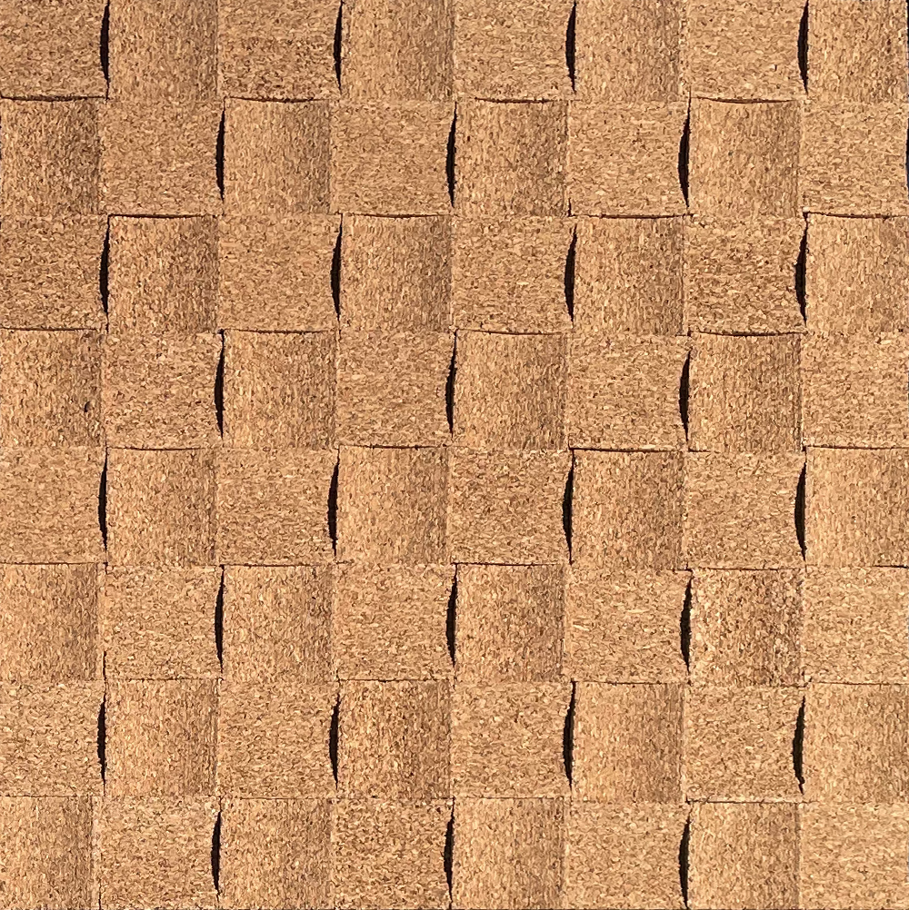 Wood Cubes - 25/64 (10mm) - Cork Wall Tiles (WWoCu10) - ICork Floor