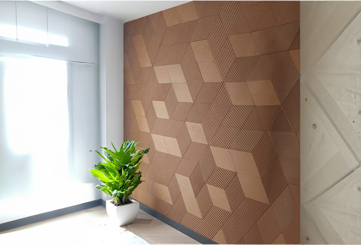 Wicanders Dekwall - Cork Wall Covering from Greenhome Solutions